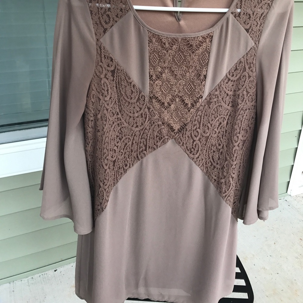 Altar'd State Brown Dress